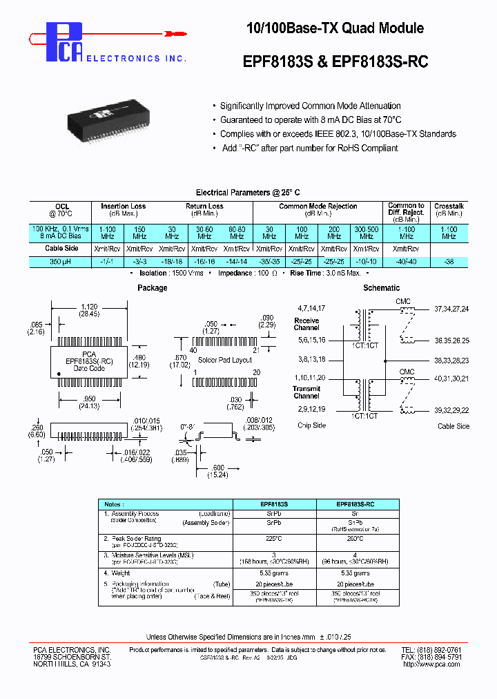 EPF8183S_5067832.PDF Datasheet