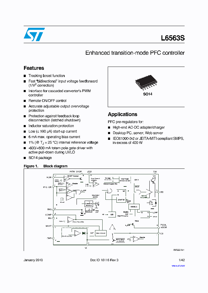 L6563S_14514.PDF Datasheet