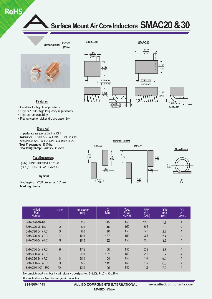 SMAC20-1K-RC_15082.PDF Datasheet