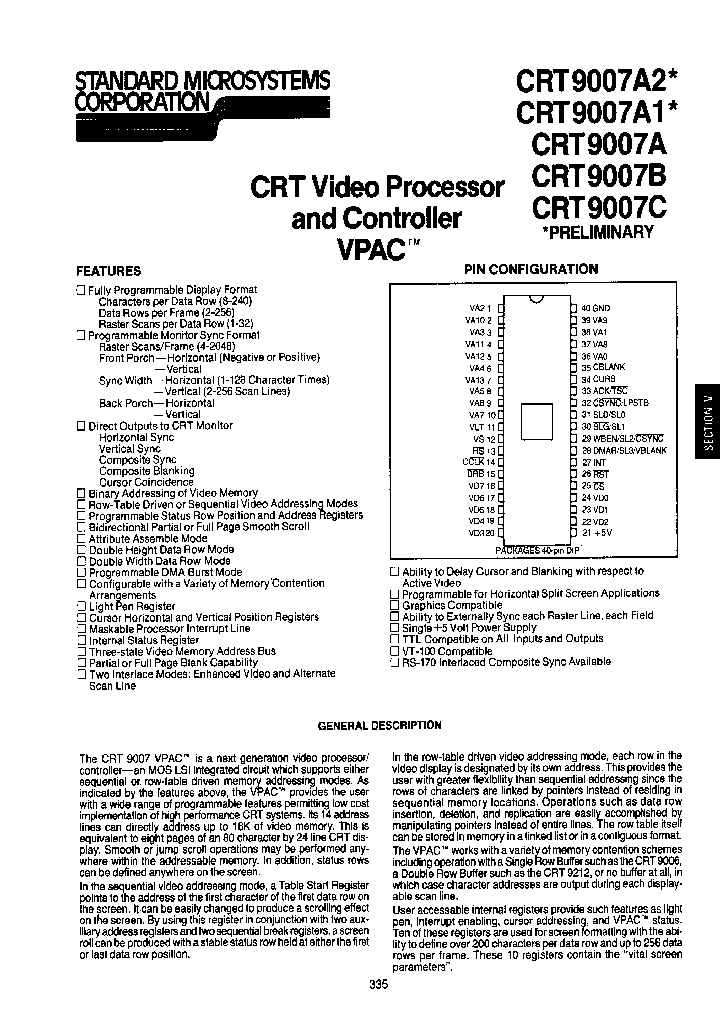 CRT9007C_27386.PDF Datasheet