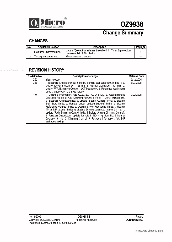 OZ9938_38210.PDF Datasheet