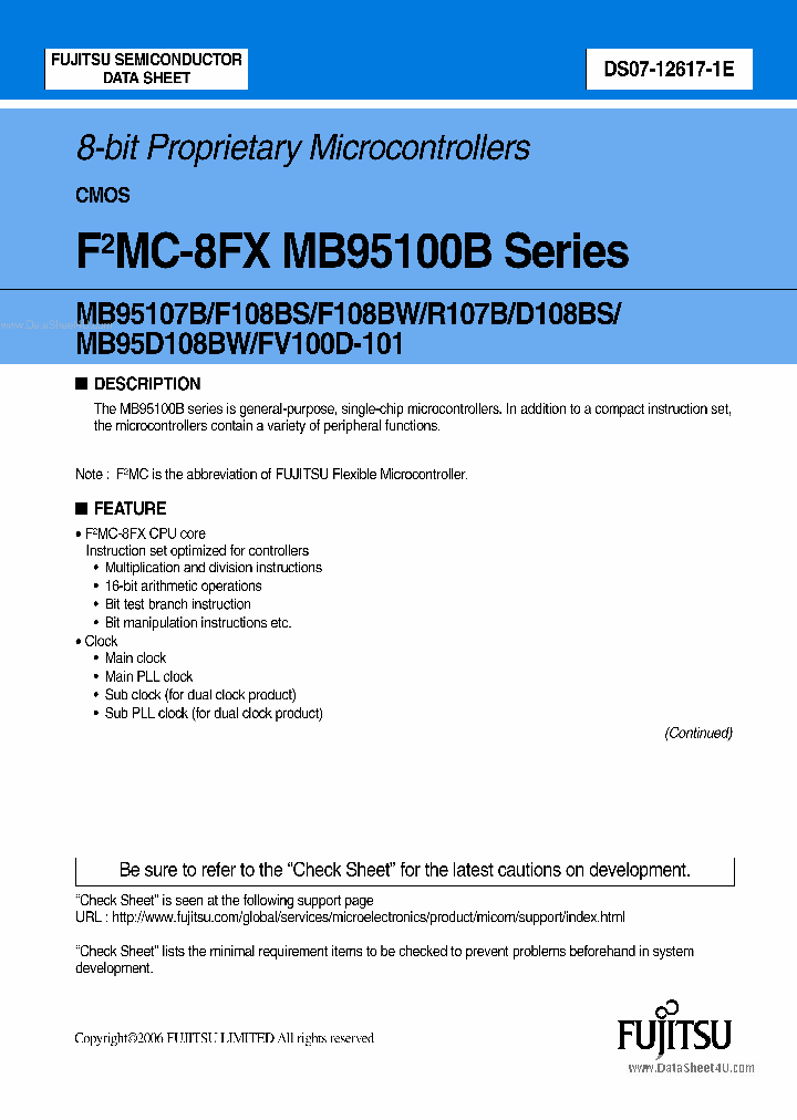 MB95F108BS_39383.PDF Datasheet