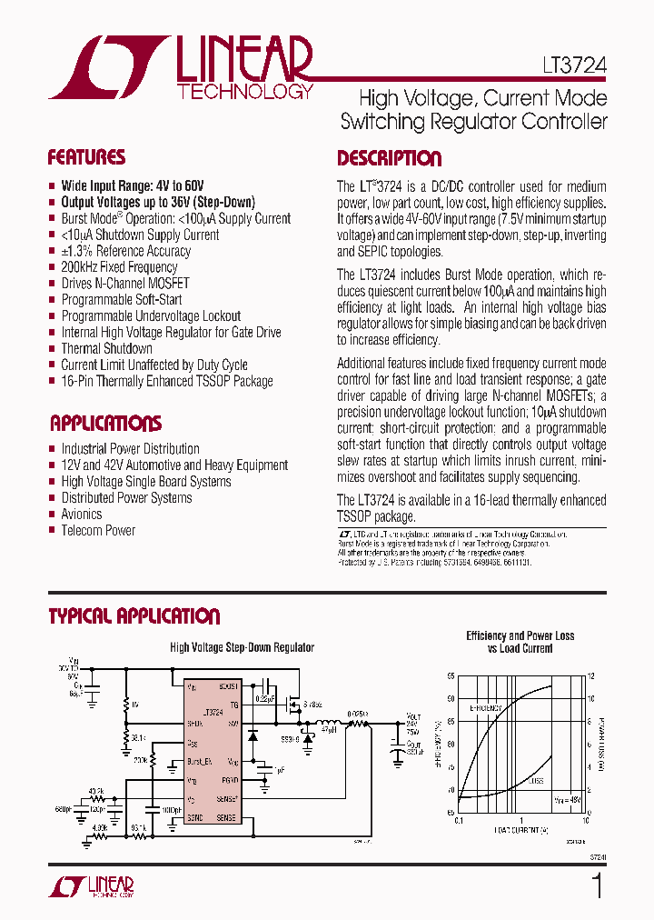 LT3724_39460.PDF Datasheet