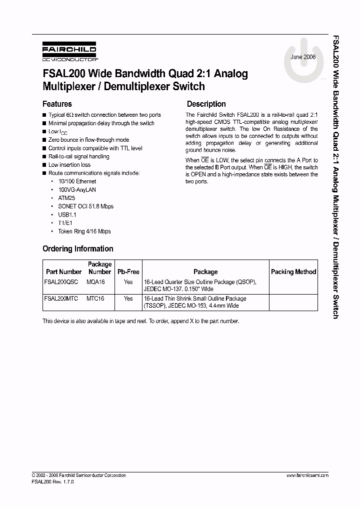 FSAL20006_59117.PDF Datasheet
