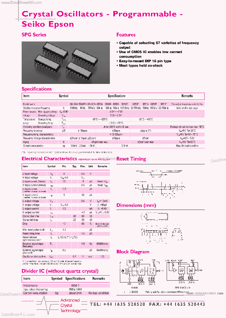 SPG8640_40677.PDF Datasheet