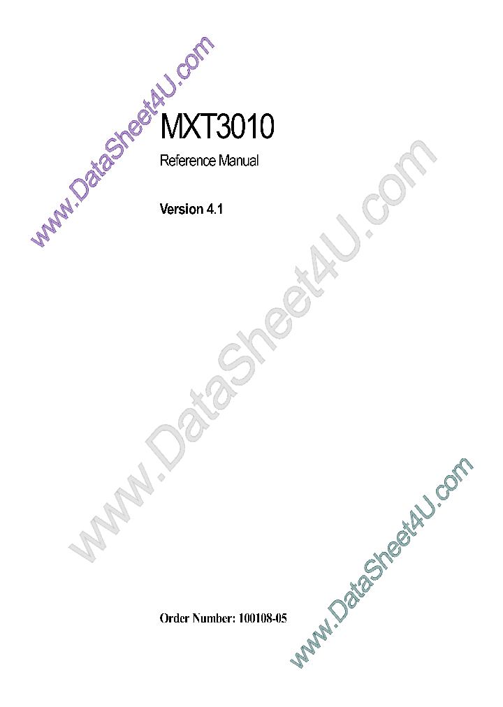 MXT3010_42220.PDF Datasheet