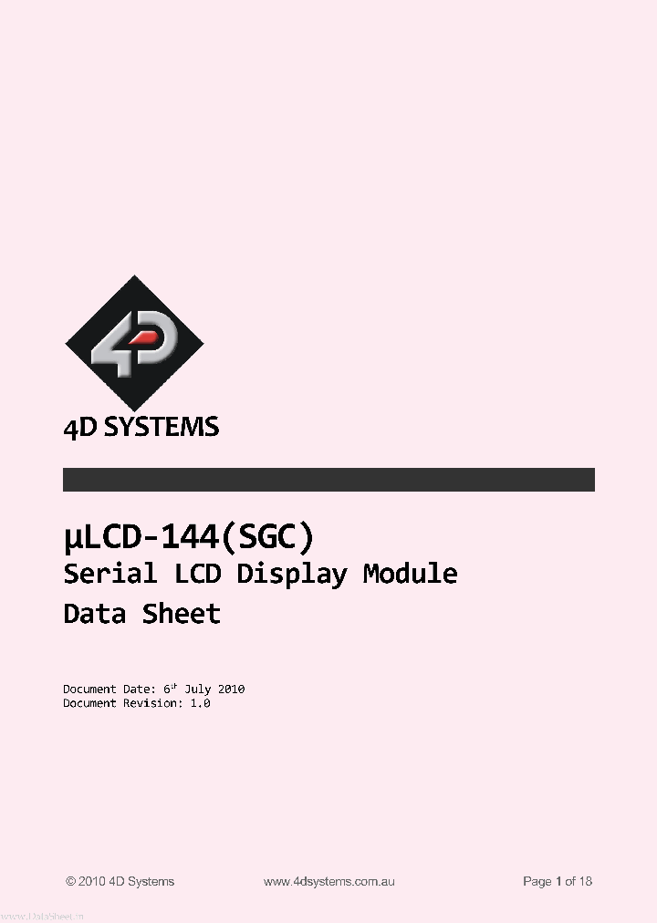 ULCD-144_42421.PDF Datasheet
