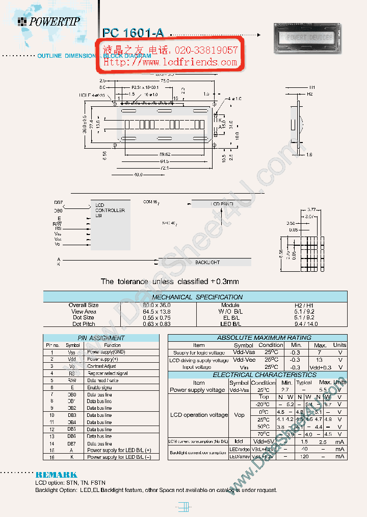 PC1601A_42566.PDF Datasheet