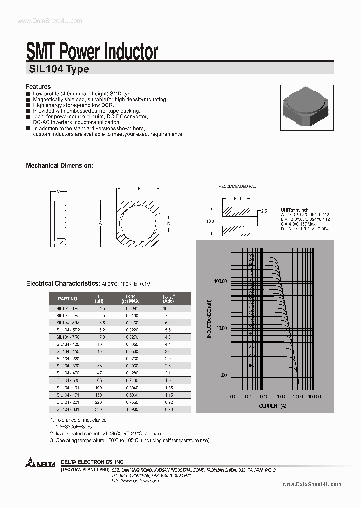 SIL104_42748.PDF Datasheet