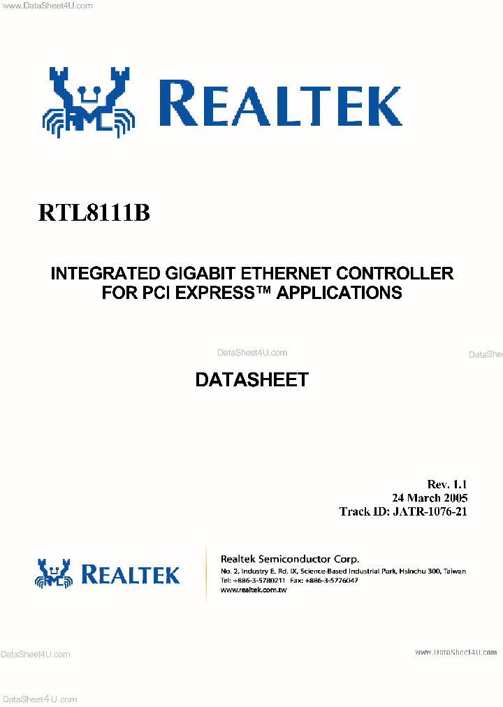 RTL8111B_42986.PDF Datasheet