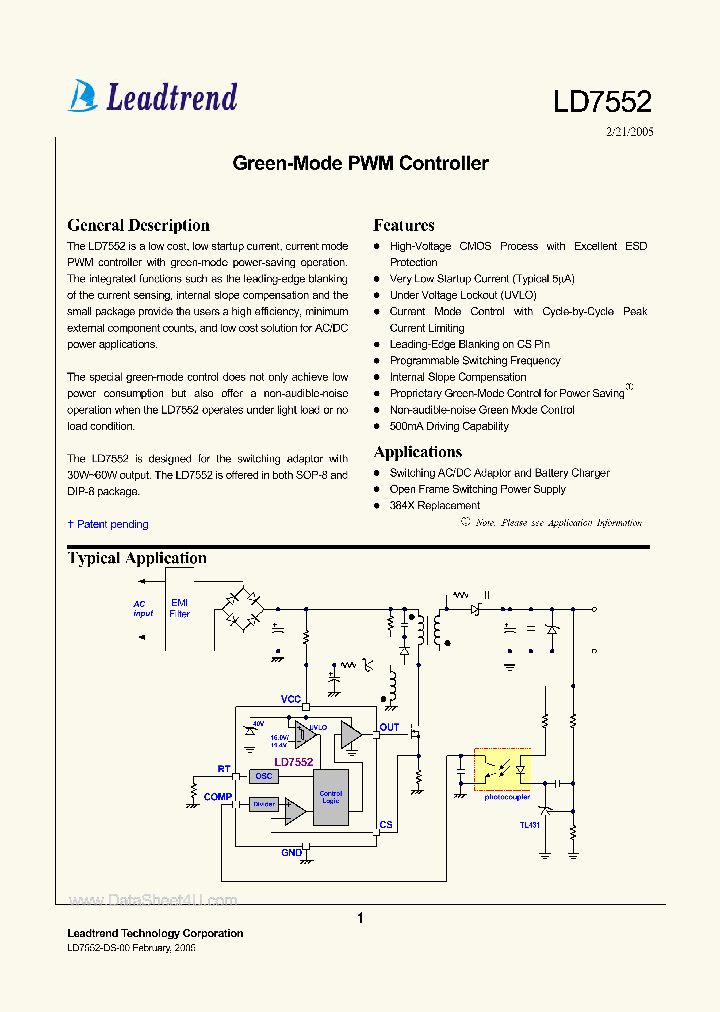 LD7552_43289.PDF Datasheet