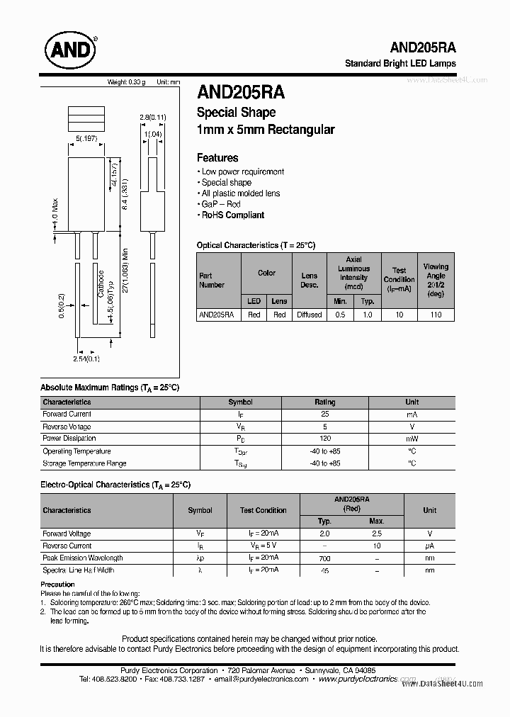 AND205RA_73547.PDF Datasheet