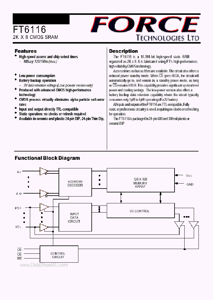FT6116_75497.PDF Datasheet