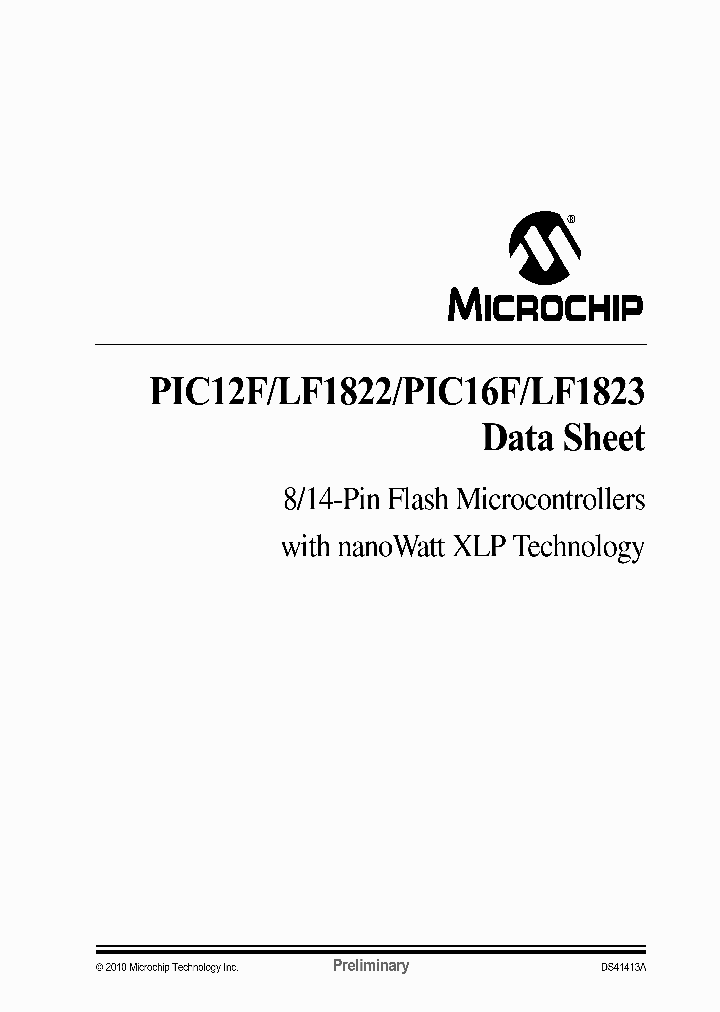 PIC16F1823T-IST_77633.PDF Datasheet