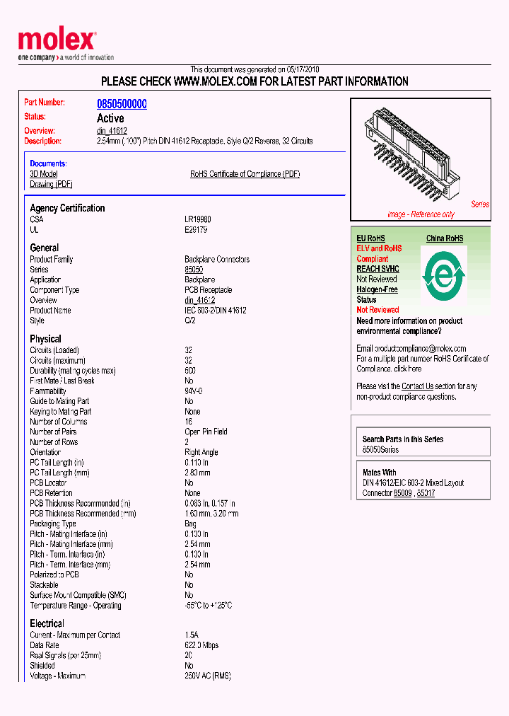 85050-0000_78409.PDF Datasheet