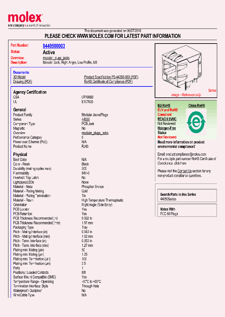 44050-0003_78415.PDF Datasheet