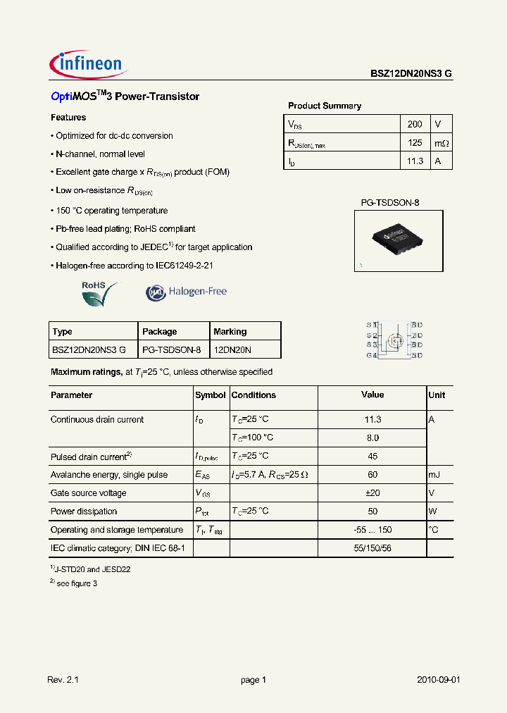 BSZ12DN20NS3G_90957.PDF Datasheet