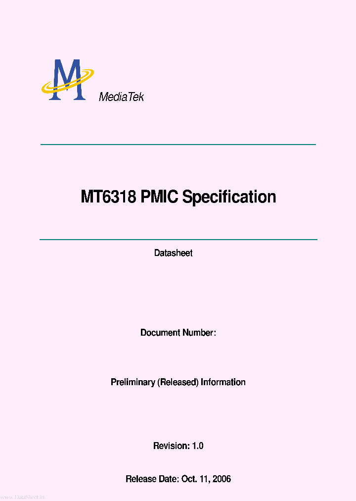 MT6318_93919.PDF Datasheet