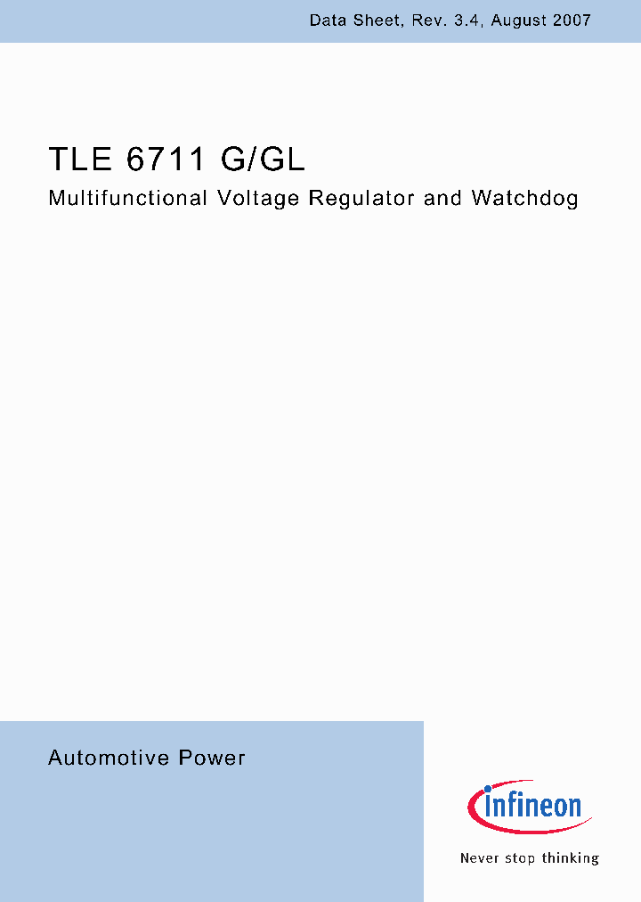 TLE6711GL_102534.PDF Datasheet