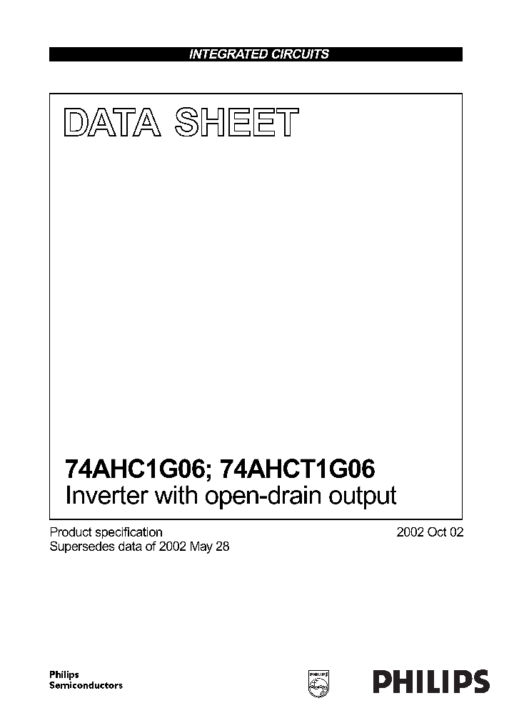 74AHC1G06_108657.PDF Datasheet