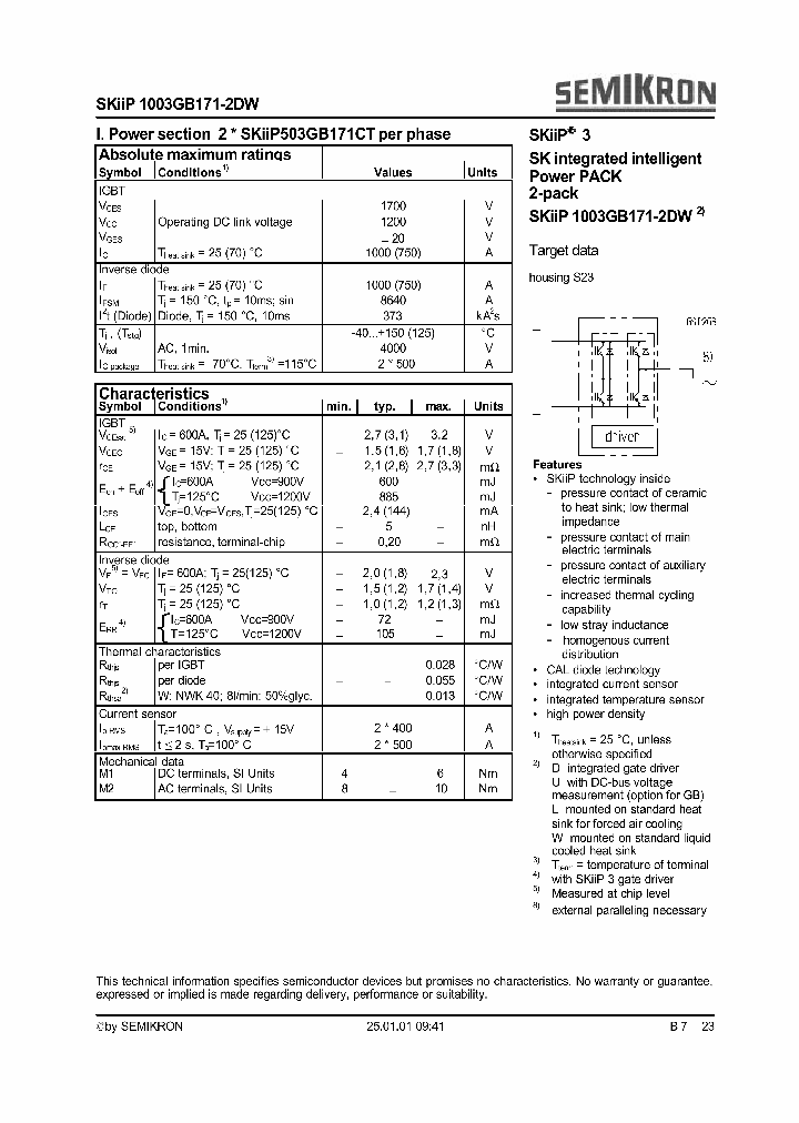 SKIIP1003GB171-2DW_107098.PDF Datasheet