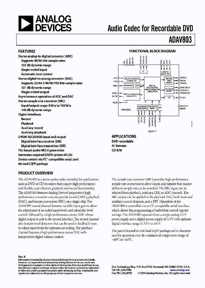 ADAV803_139873.PDF Datasheet