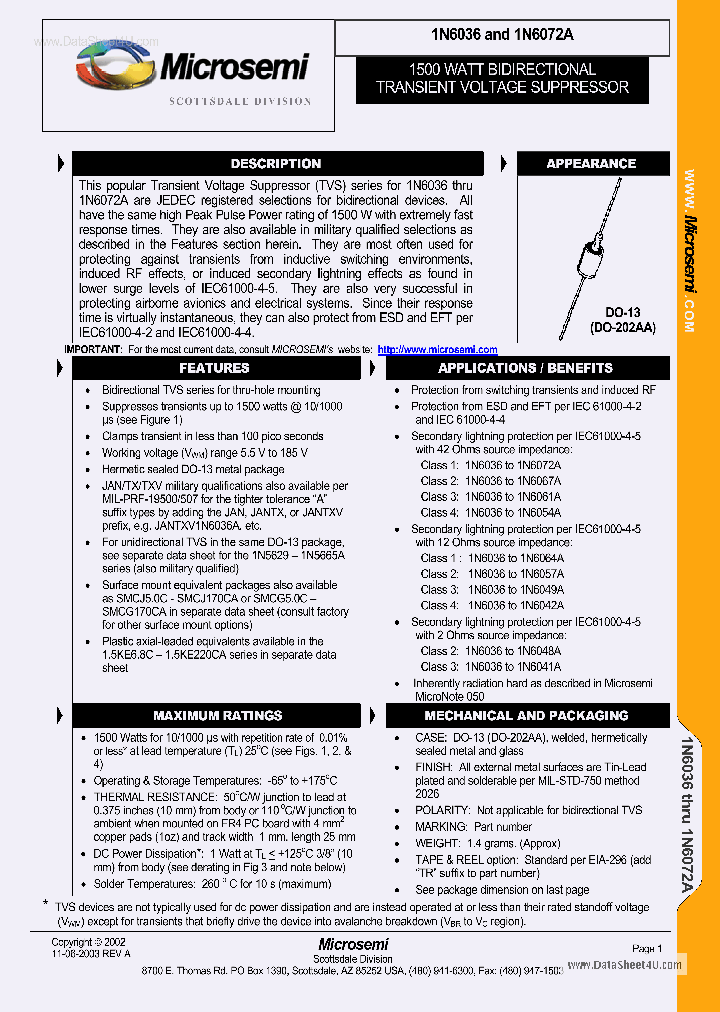 JAN1N6036_135844.PDF Datasheet