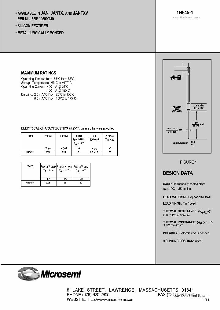 JANTX1N645-1_135860.PDF Datasheet