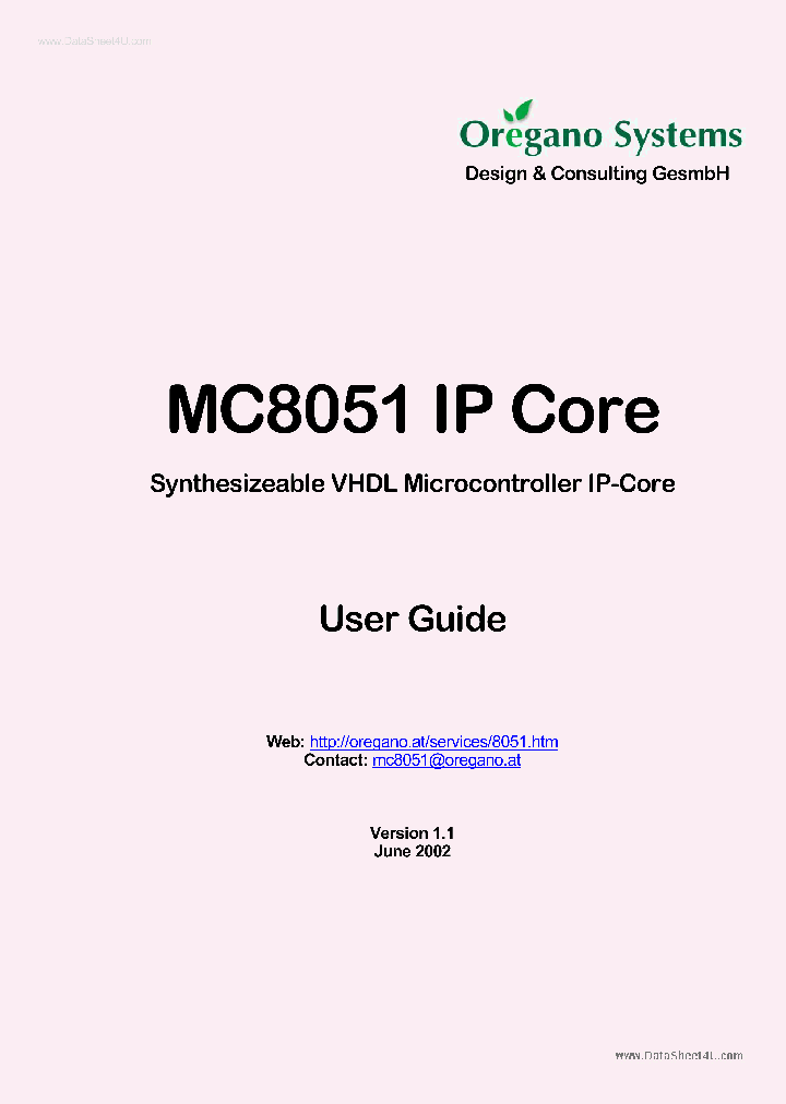 MC8051_137369.PDF Datasheet