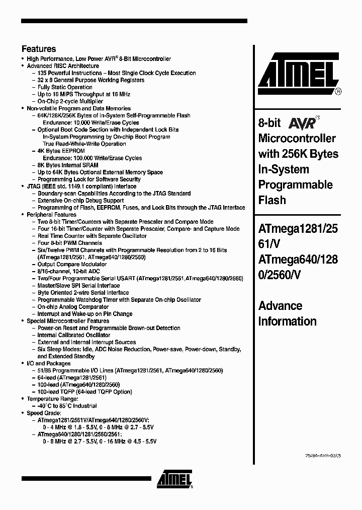 ATMEGA1281_138235.PDF Datasheet