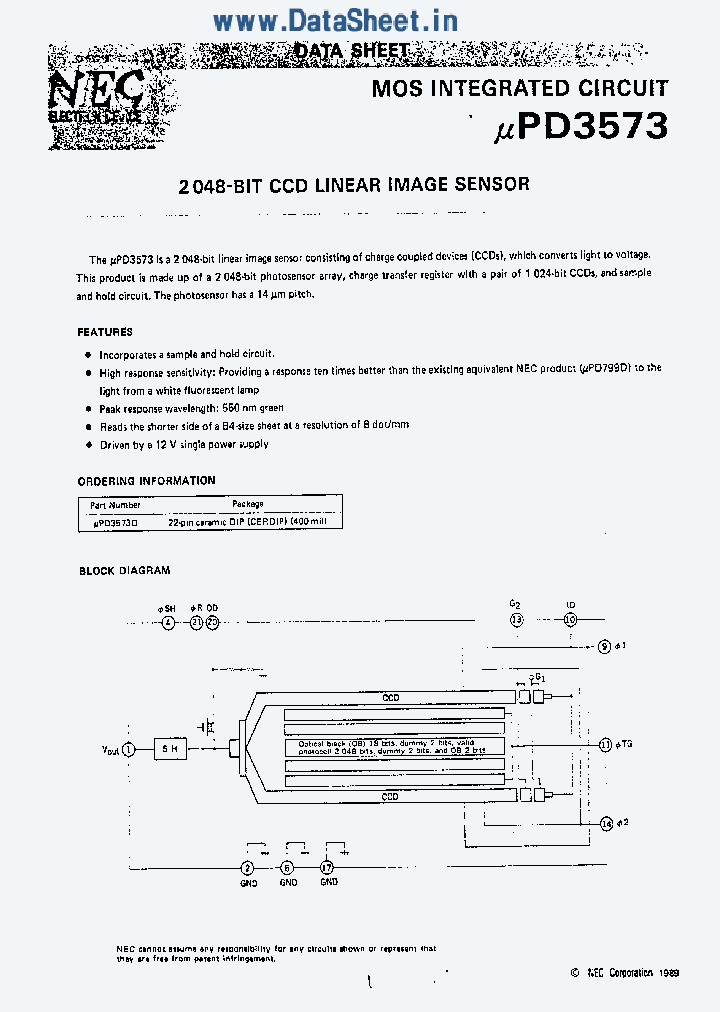 UPD3573_139370.PDF Datasheet