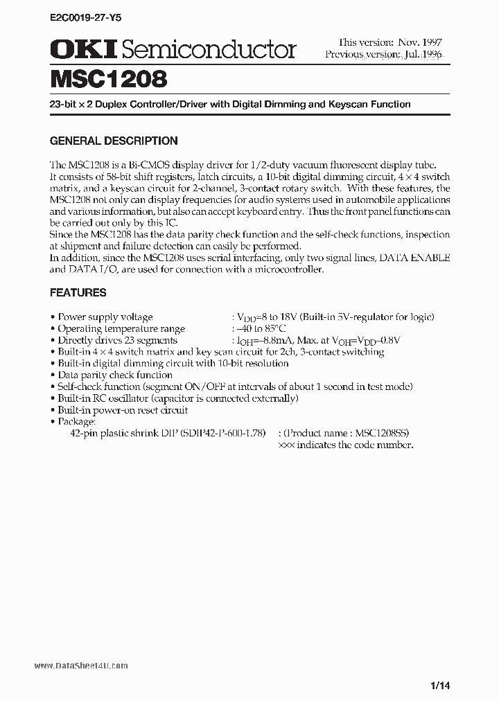 MSC1208_140742.PDF Datasheet