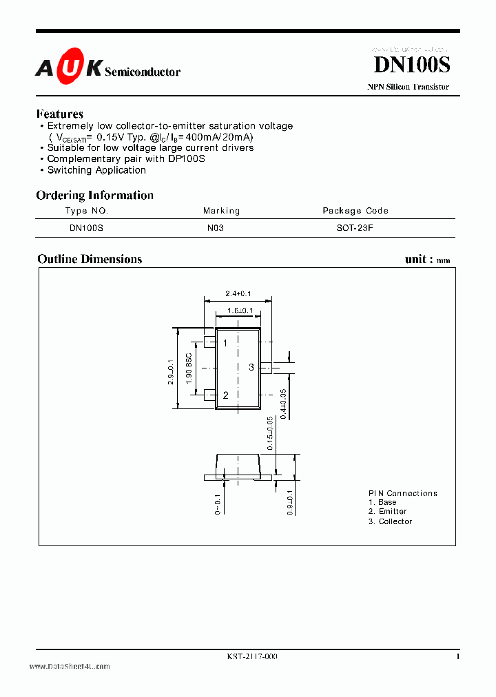 DN100S_141350.PDF Datasheet