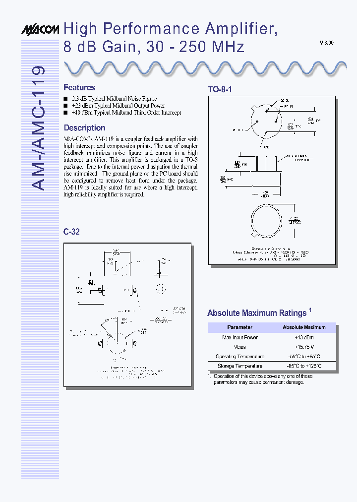 AM-119PIN_145502.PDF Datasheet