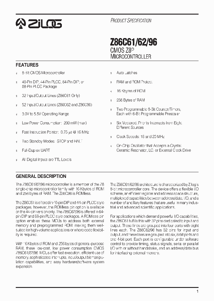 286C6116FSC_146968.PDF Datasheet