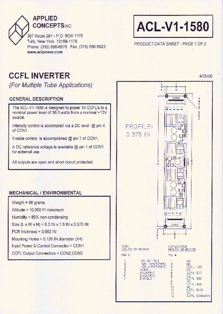 ACL-V1-1580_163454.PDF Datasheet