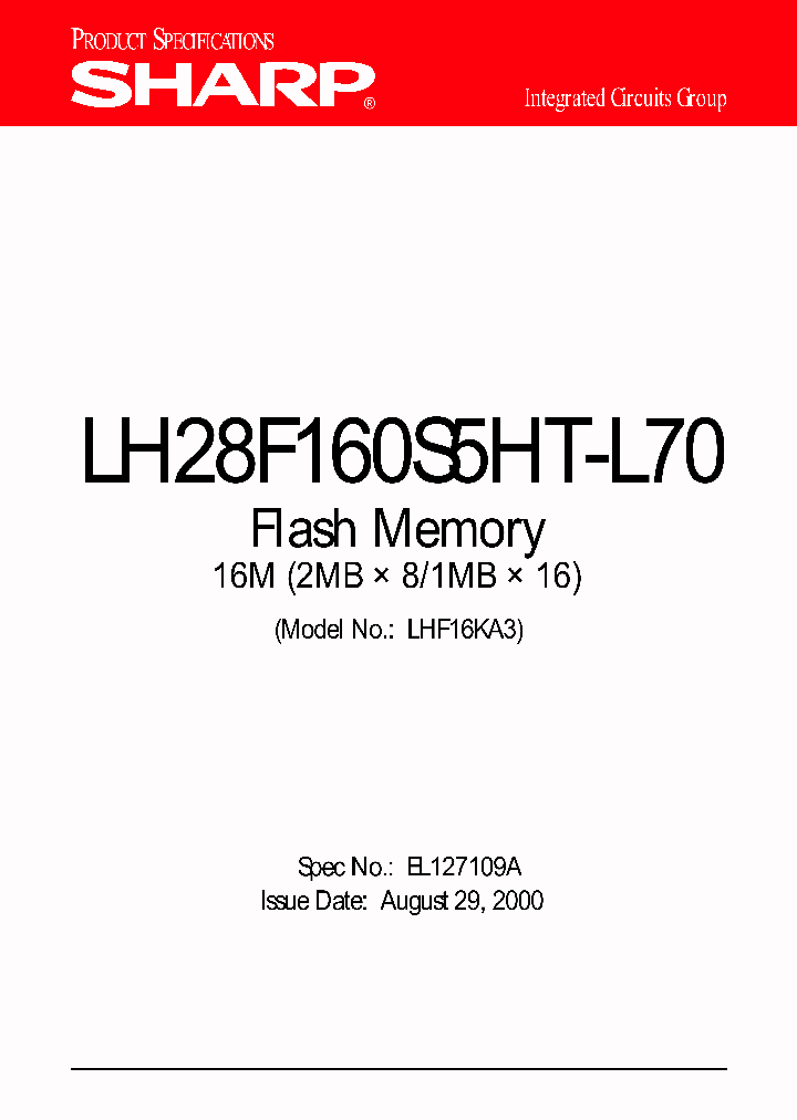 LH28F160S5HT-L70_174915.PDF Datasheet