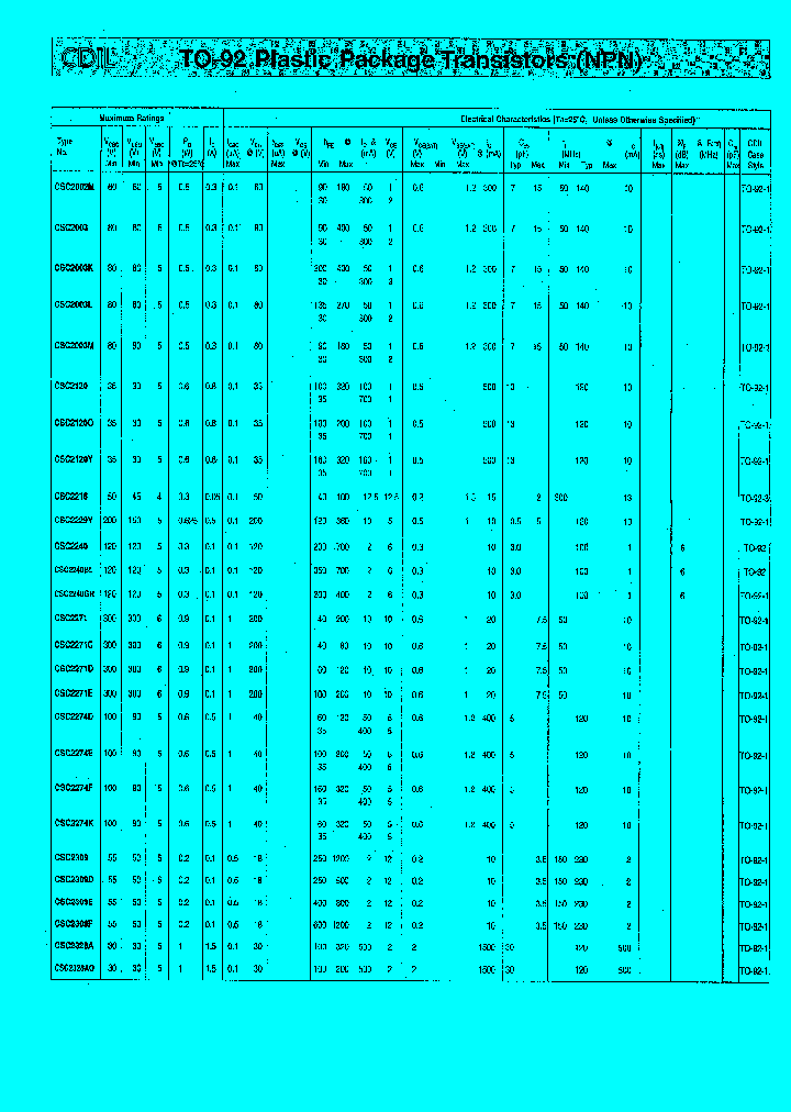 CSC2003_155811.PDF Datasheet