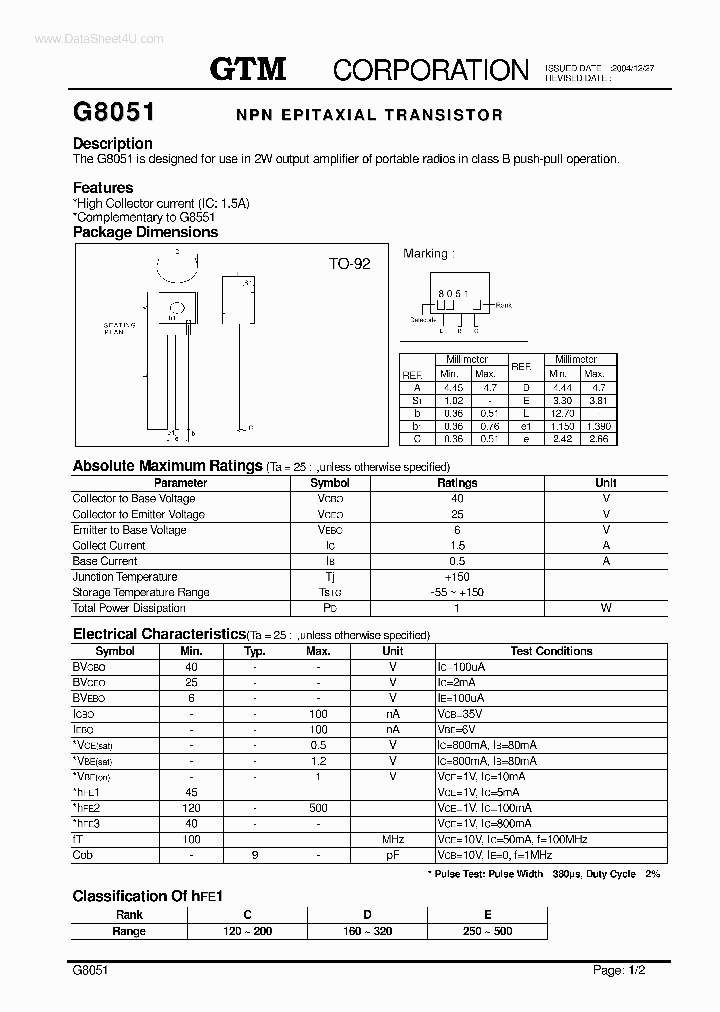 G8051_157061.PDF Datasheet