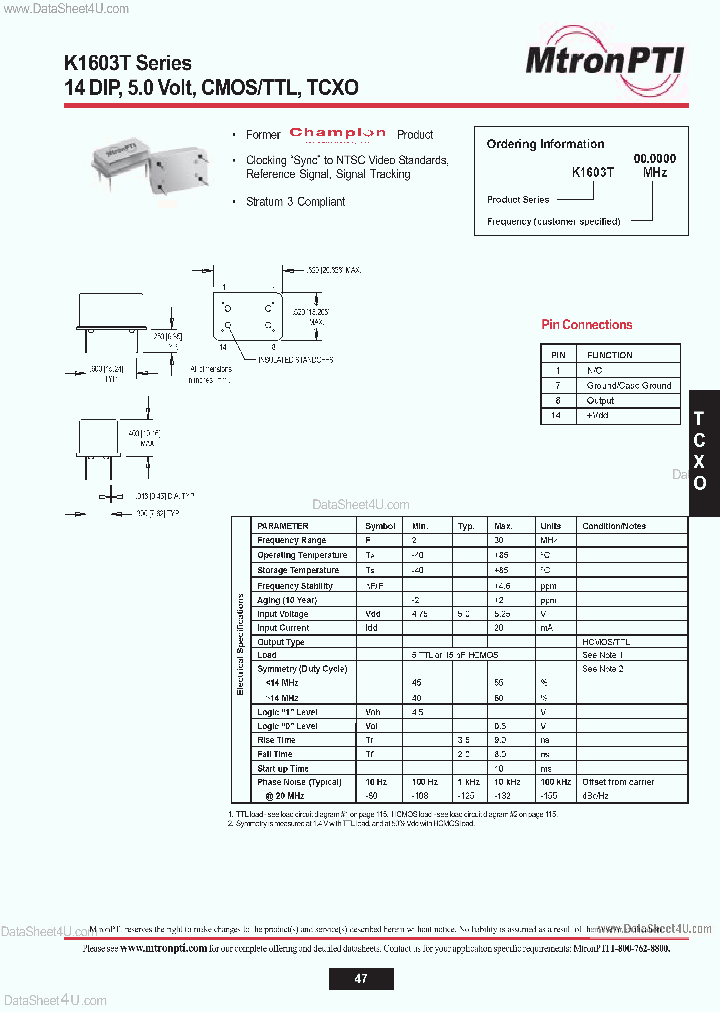 K1603T_157893.PDF Datasheet