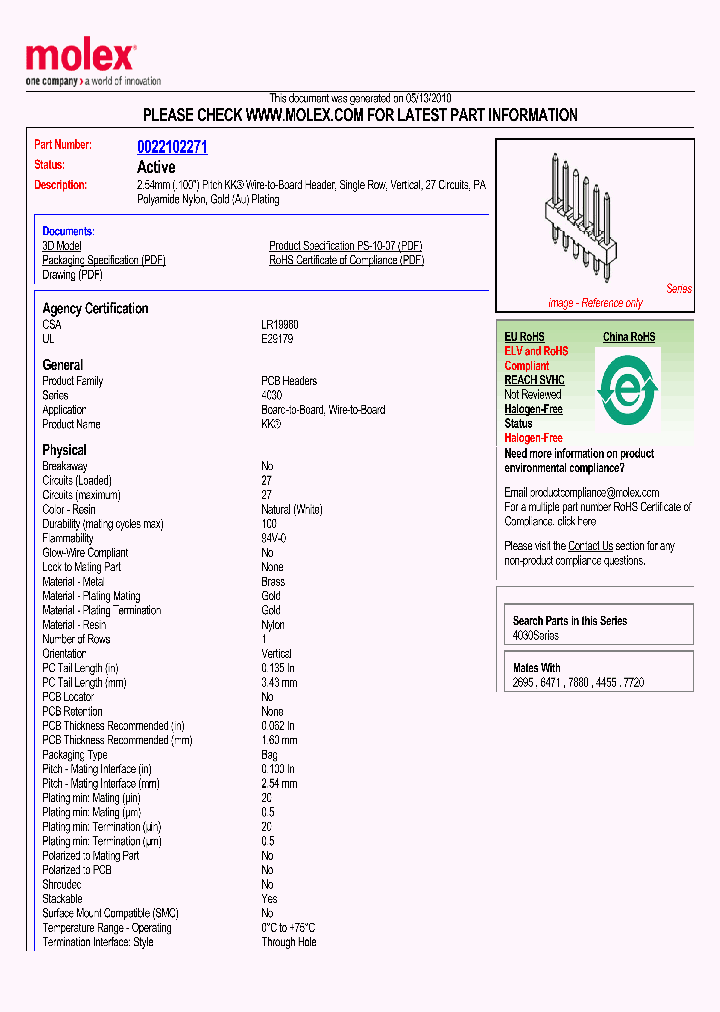 22-10-2271_190178.PDF Datasheet