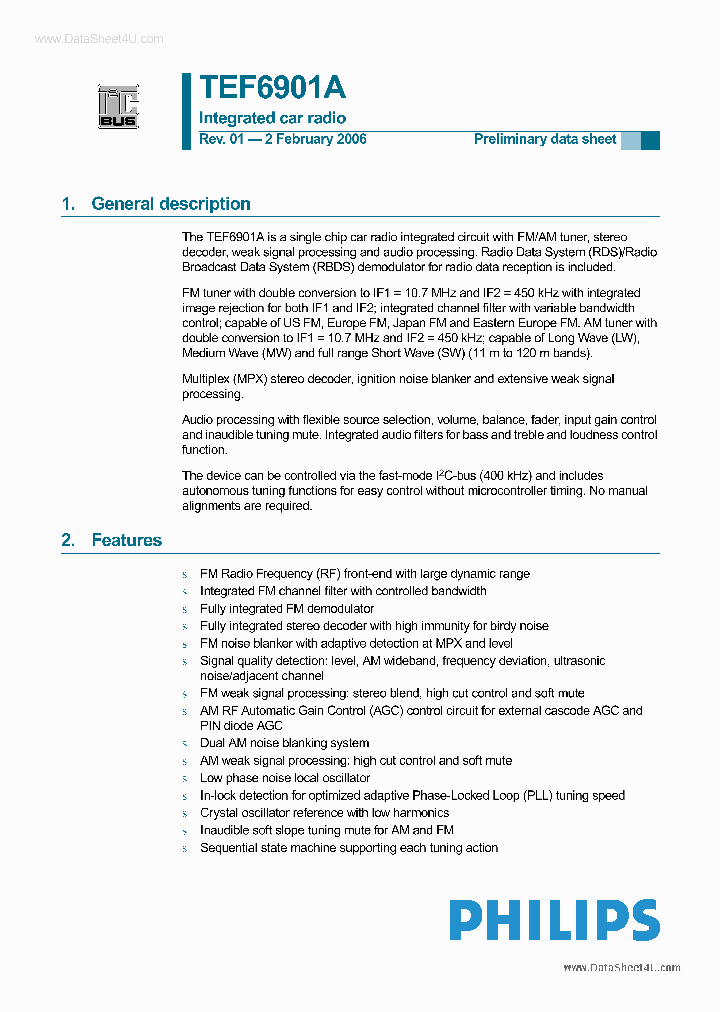 TEF6901A_160449.PDF Datasheet