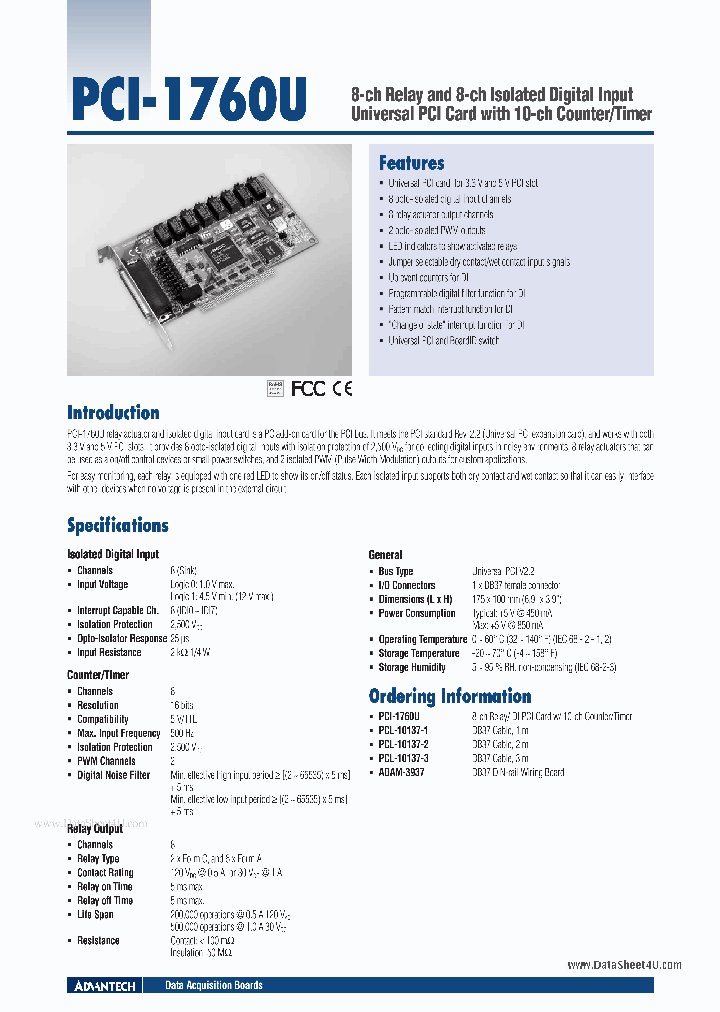 PCI-1760U_163729.PDF Datasheet