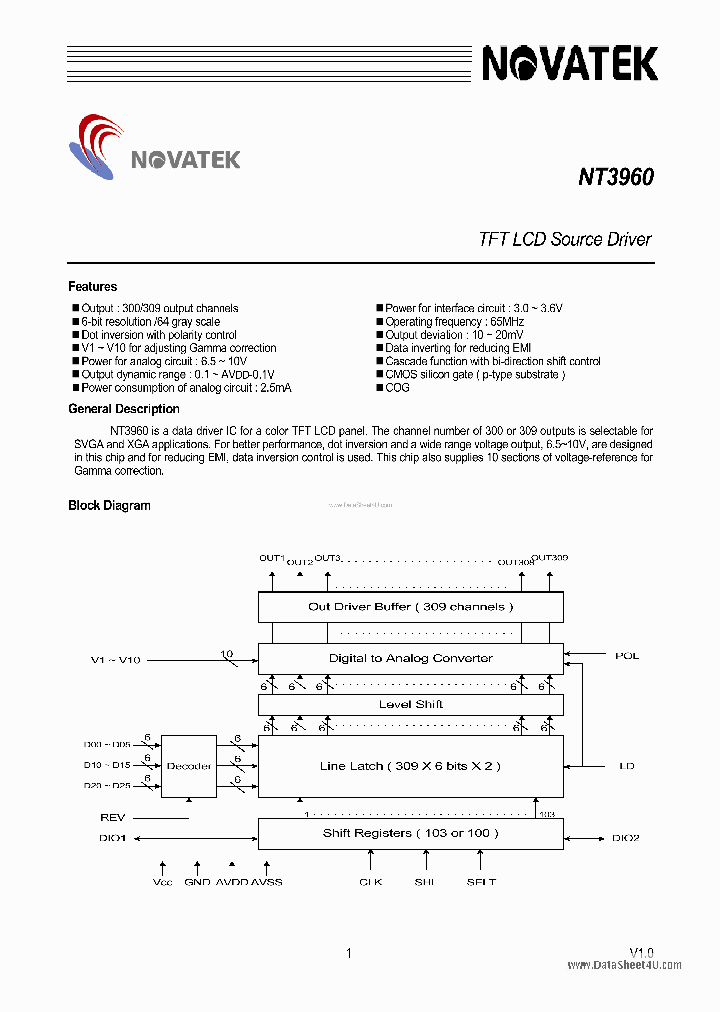 NT3960_164248.PDF Datasheet