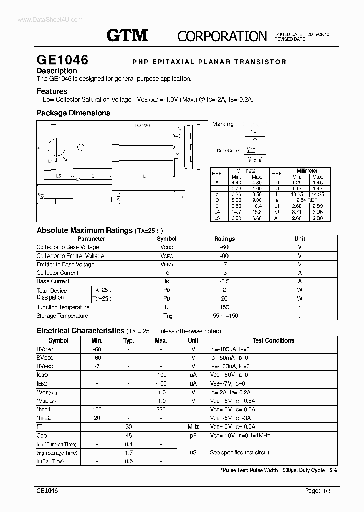 GE1046_164725.PDF Datasheet
