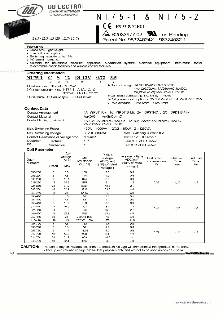 NT75-2_165225.PDF Datasheet