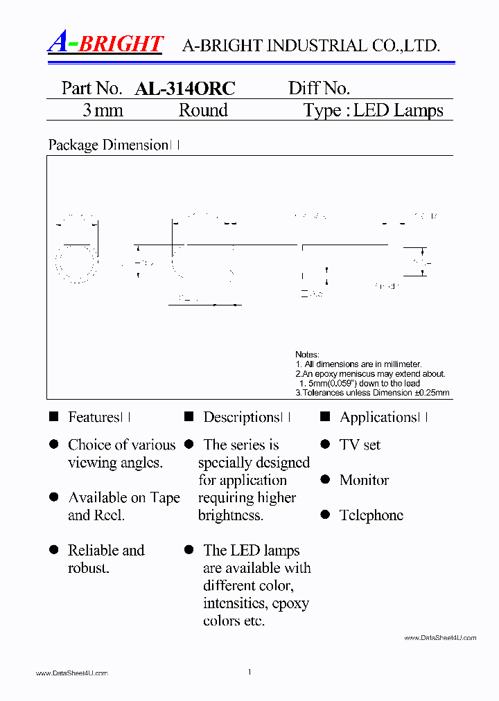 AL-314ORC_166594.PDF Datasheet