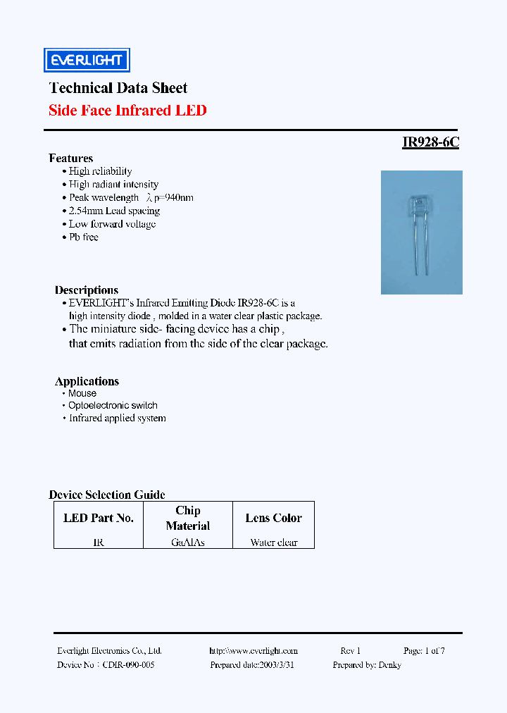 IR928-6C_188846.PDF Datasheet