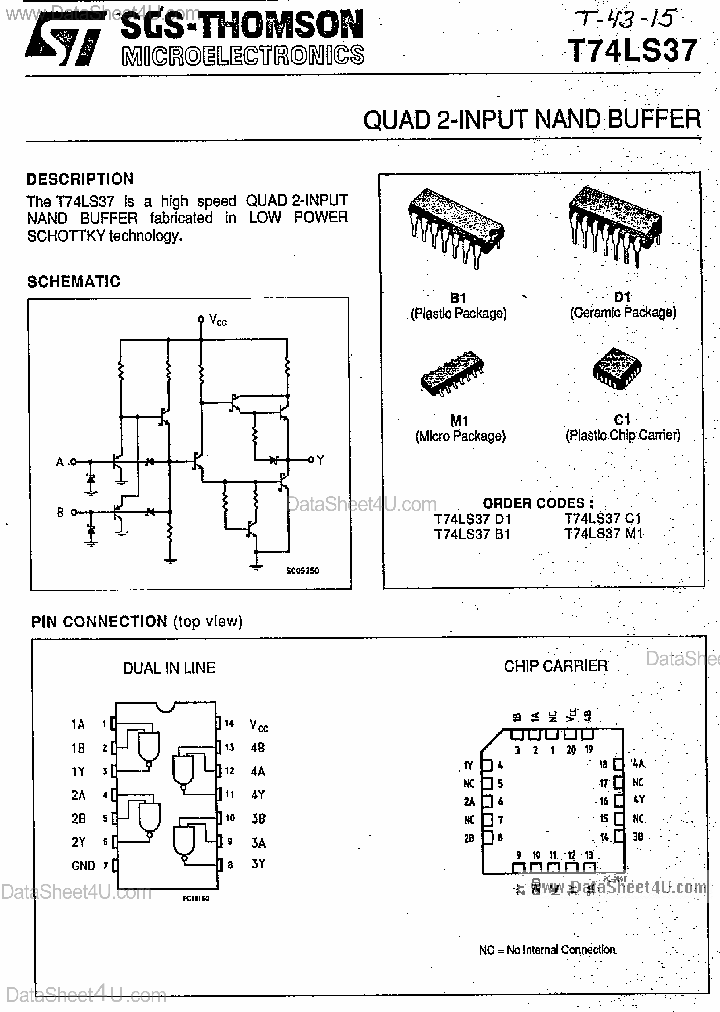 T74LS37_170271.PDF Datasheet