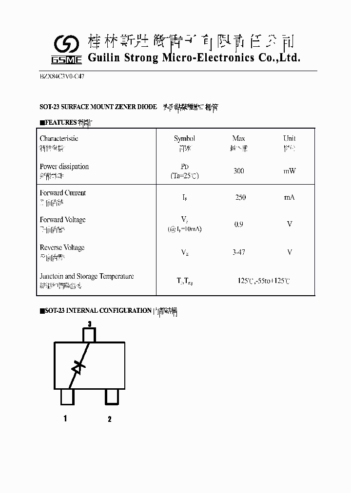 BZX84C3V0-C47_201104.PDF Datasheet